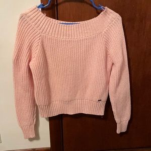 Hollister Off The Shoulder Sweater